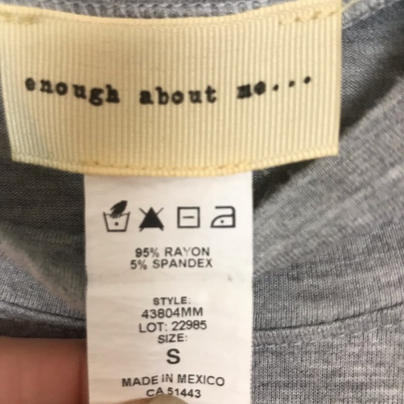 Enough About Me... Muscle Tank - Picture 4 of 5